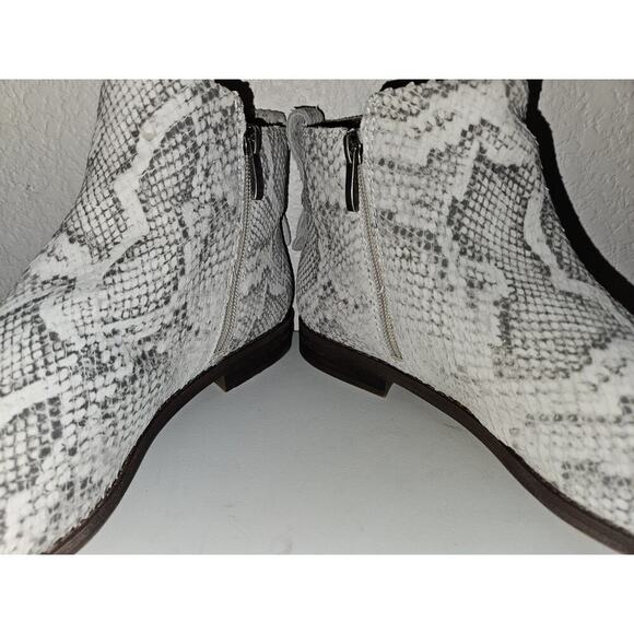 New! Franco Sarto Women's Darona Western Inspired Boot Snakeskin Pattern 9.5 - Picture 7 of 12